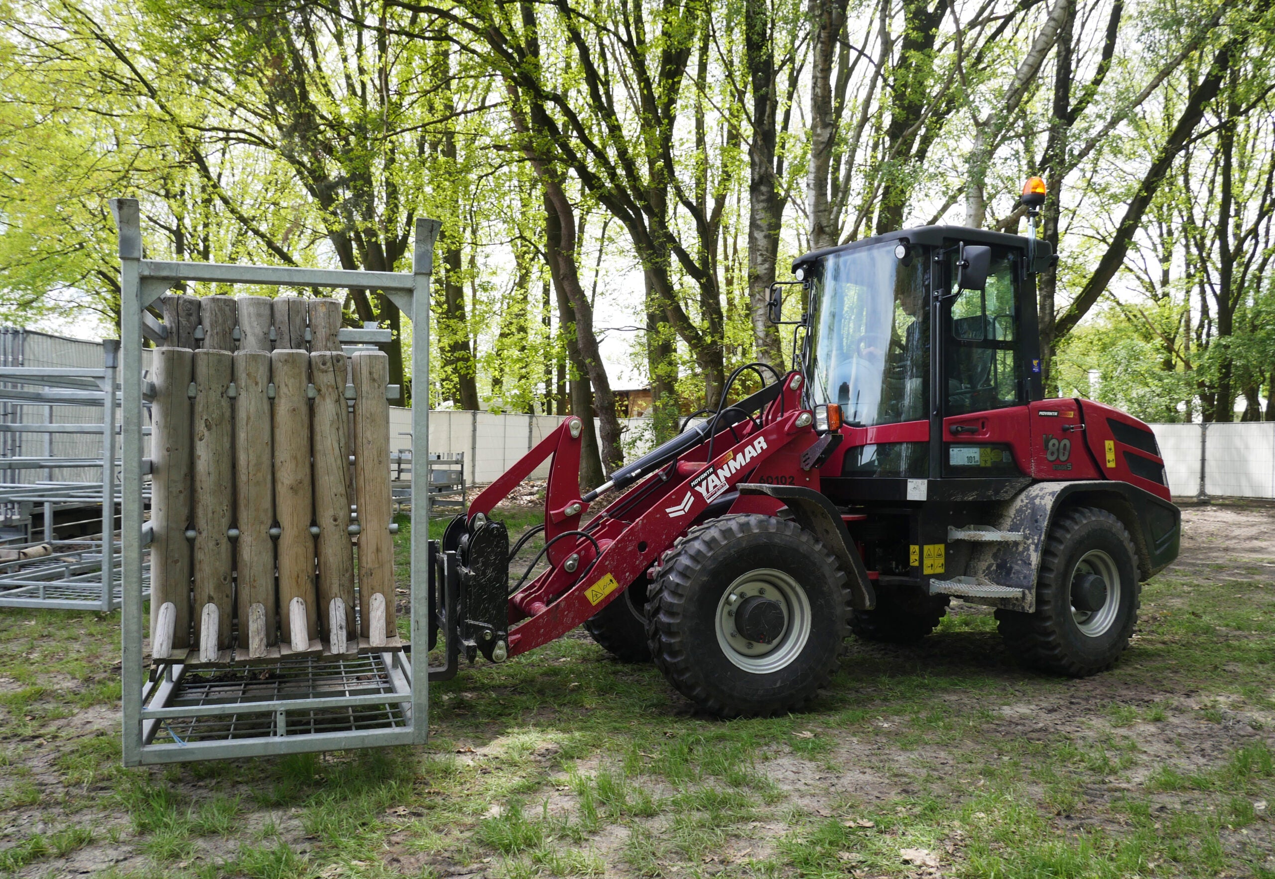 Wiellader Yanmar V80-5